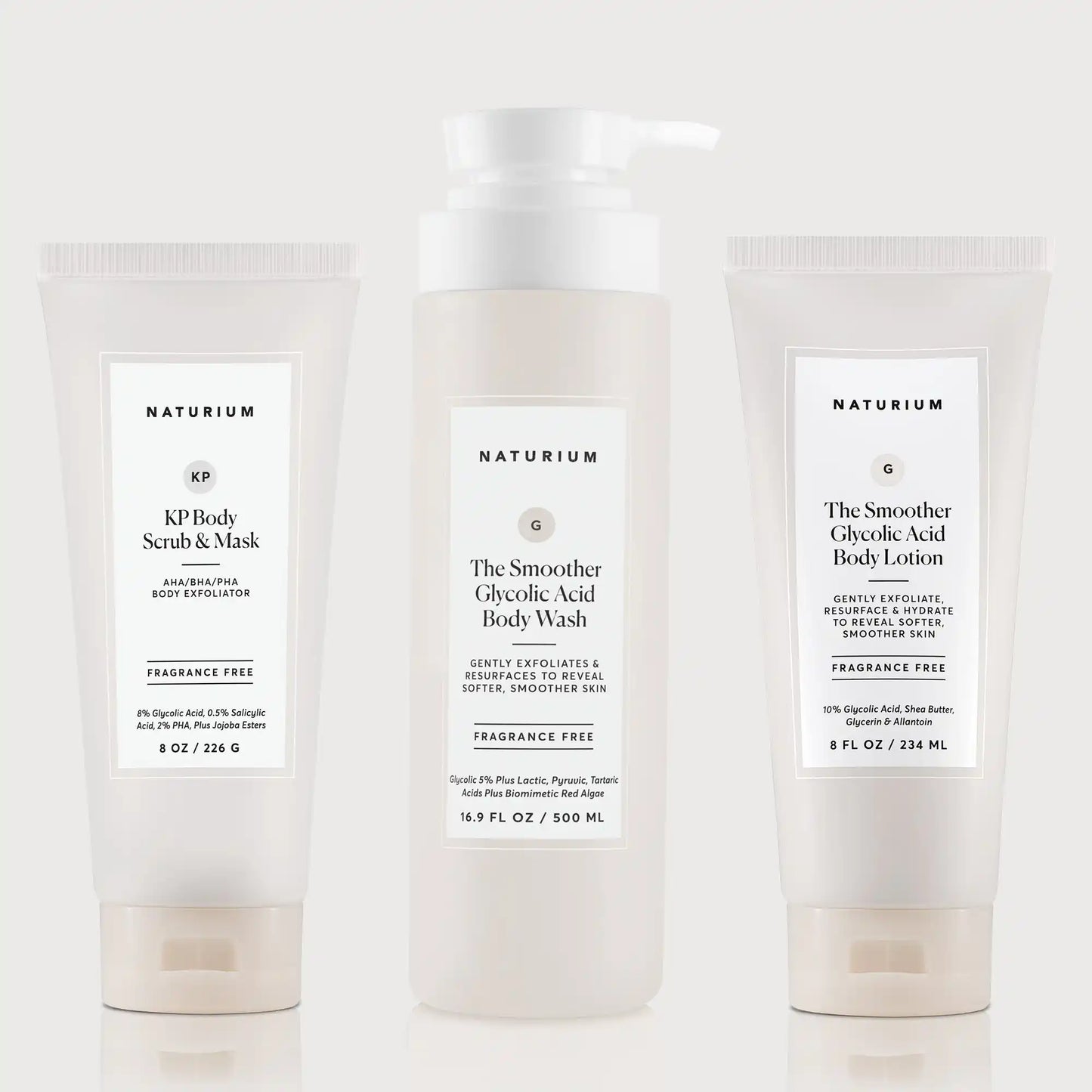 the-glycolic-acid-body-bundle-f6 NATR_KPScrub_SmootherBodyWash_SmootherLotion_Bundle_ecomm.webp